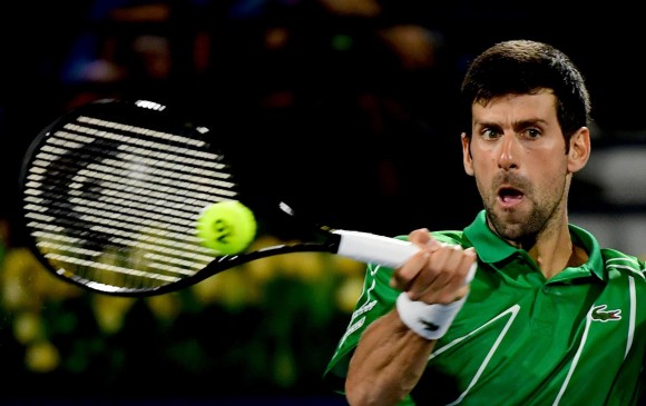 Novak Djokovic, una de las grandes figuras que tendrá el Abierto de Estados Unidos. FOTO AFP