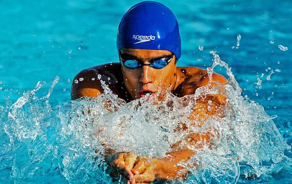 Jorge Murillo, natación, UPB