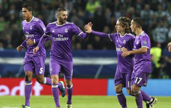 Real Madrid clasificó a los octavos de final de la Champions
