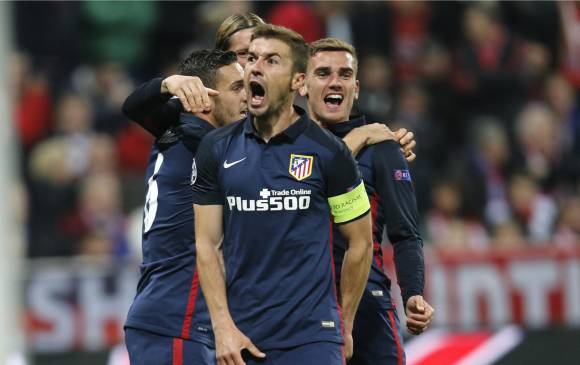 Pese a perder 2-1 contra el Bayer Munich, Atlético de Madrid es el primer finalista de la Champions. FOTO AP