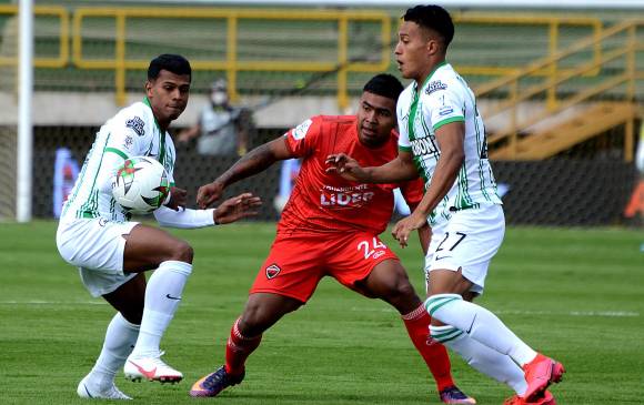 Atlético Nacional es el único equipo paisa clasificado a los cuadrangulares finales de la Liga Betplay. FOTO DIMAYOR