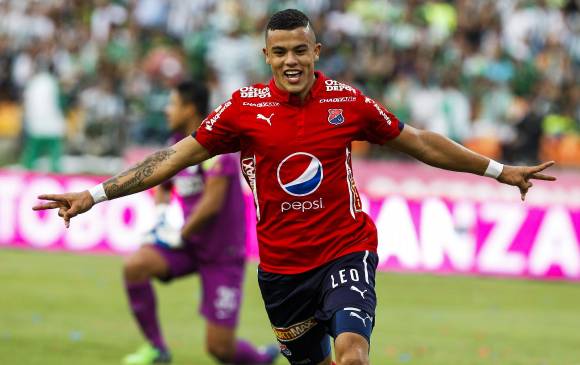Con Medellín, Leonardo Castro ha marcado 9 goles en Liga y 4 en la Copa Águila. FOTO Jaime Pérez Munévar