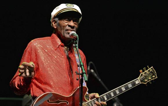La influencia de la música de Chuck Berry en rockeros como The Beatles y The Rolling Stones fue decisiva. FOTO AFP