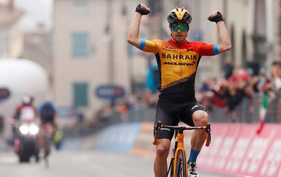 Eslovenia celebra en etapa 16 del Giro; Rubio, mejor colombiano