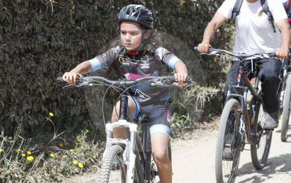 Jerónimo Delgado se llevó los elogios en el Ciclopaseo, su resistencia sorprendió a los pedalistas.