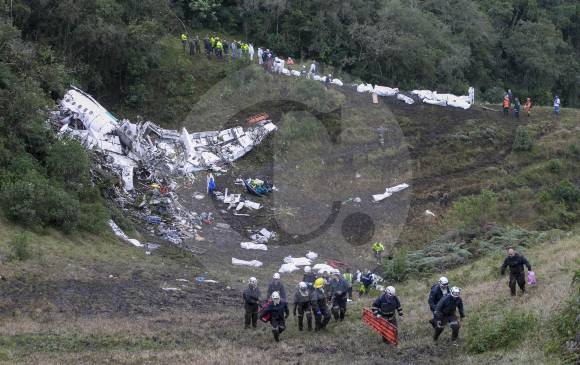 71 personas perdieron la vida producto del siniestro aéreo. FOTO JUAN ANTONIO SÁNCHEZ