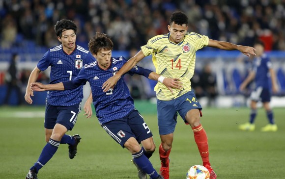 La Selección Colombia le ganó a Japón el pasado viernes. Foto: Colprensa