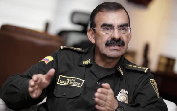  El director general de la Policía, general Rodolfo Palomino. FOTO MARIO FRANCO-COLPRENSA. 