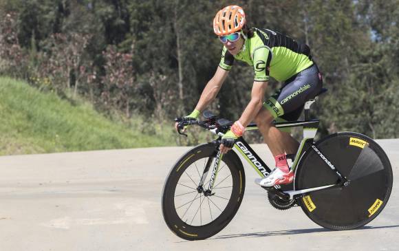 Rigoberto Urán ascendió una casilla en la general y entró al top 10 del Giro de Italia. FOTO Donaldo Zuluaga Velilla
