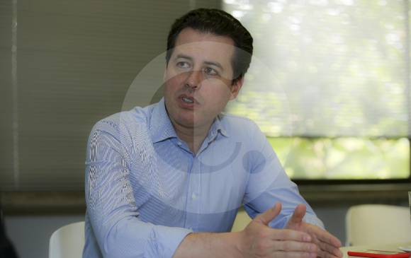 El senador Galán aseguró que el voto positivo del Centro Democrático a las zonas de concentración es fundamental para “la reconciliación política” del país. FOTO juan antonio sánchez
