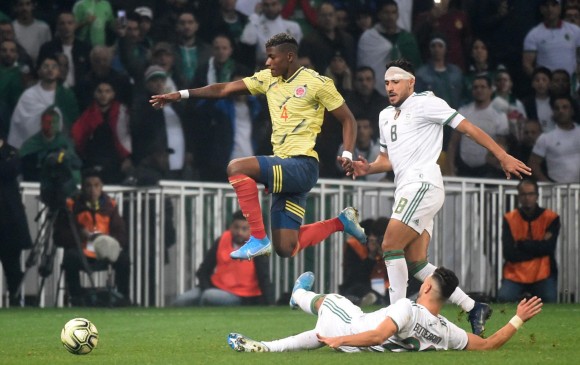 En esta ocasión, la Selección no contó con un buen funcionamiento y perdió ante Argelia. FOTO AFP