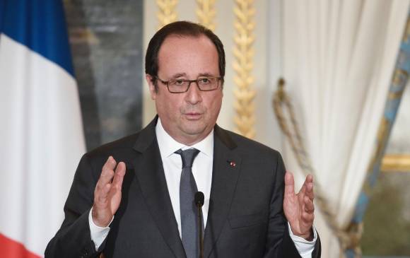 Presidente francés, François Hollande. FOTO AFP