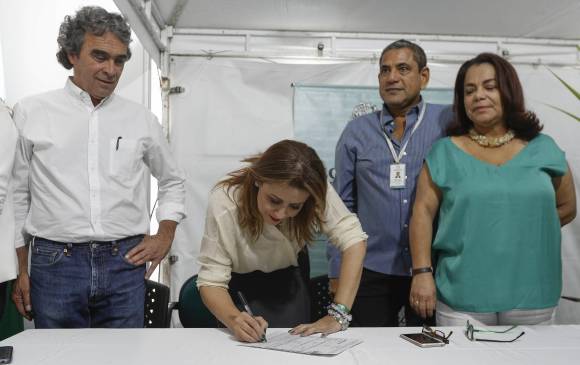 Beatriz Rave es candidata a la Alcaldía de Medellín por el Partido Verde. La arquitecta asegura que quiere “tender puentes” con los ciudadanos. 