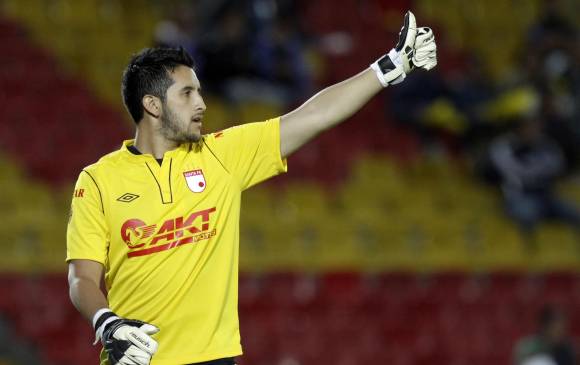Camilo Vargas viene de ser campeón con Santa Fe y es habitual convocado a la Selección Colombia. FOTO COLPRENSA