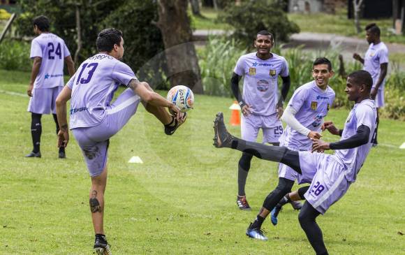El volante Francisco Rodríguez (28) regresaría a la nómina titular de Rionegro para el juego de mañana. FOTO jaime pérez