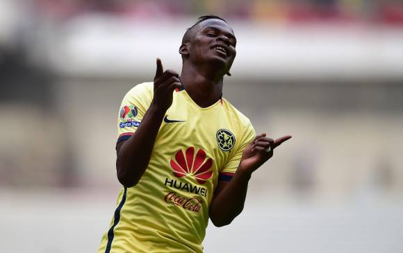 Darwin Quintero sigue ratificando su excelente momento en el fútbol mexicano. El delantero marcó un doblete en la goleada 6-1 del América sobre Tijuana. Otra opción para Pekerman. FOTO afp 
