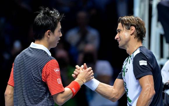 El nipón fue precisamente el verdugo del español en los cuartos de final del Masters de París-Bercy. FOTO AFP