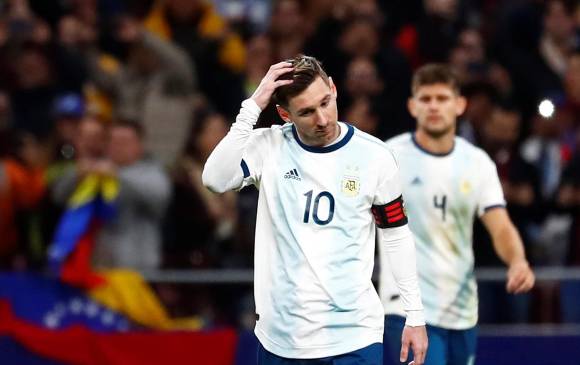 Lionel Messi no jugaba con Argentina desde la derrota 4-3 ante Francia en el Mundial de Rusia. FOTO: REUTERS