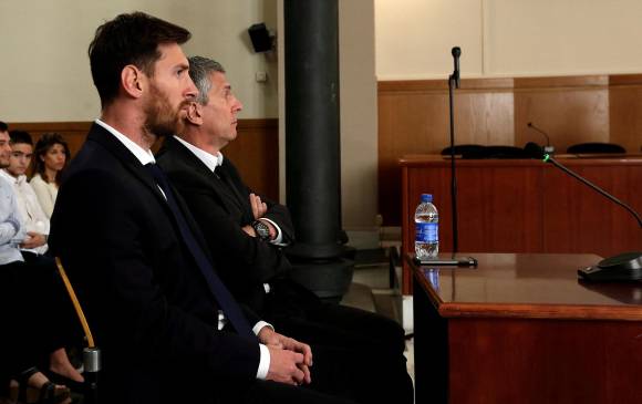 Lionel Messi y su padre, Jorge Messi, recurrirán al Tribunal Supremo por la condena de 21 meses de cárcel por defraudar a Hacienda 4,1 millones de euros. FOTO REUTERS