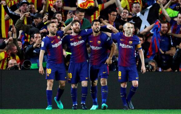 Barcelona continúa invicto en la Liga de España. FOTO EFE