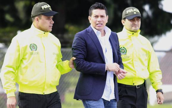 Día de la extradición de “Fritanga”. FOTO COLPRENSA