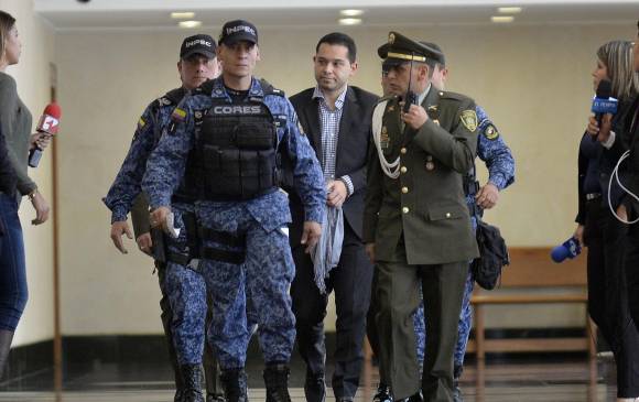 Leonardo Luis Pinilla se presentó en la Corte Suprema de Justicia. Foto: Colprensa
