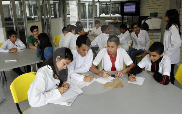 Antioquia no ha tenido el mejor desempeño en las pruebas Saber y esto se ve reflejado en el índice publicado por Mineducación. Expertos señalan que continúan los retos. FOTO donaldo zuluaga