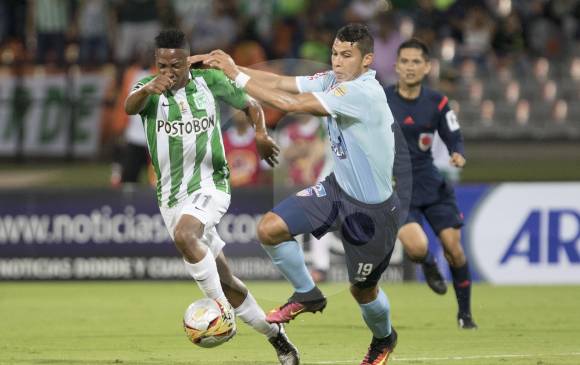 Entretenido resultó el empate entre Nacional y Junior en el duelo que tenían aplazado por la Liga Águila-2. Cuatro goles y una agónica igualdad del club paisa. FOTO Robinson Sáenz