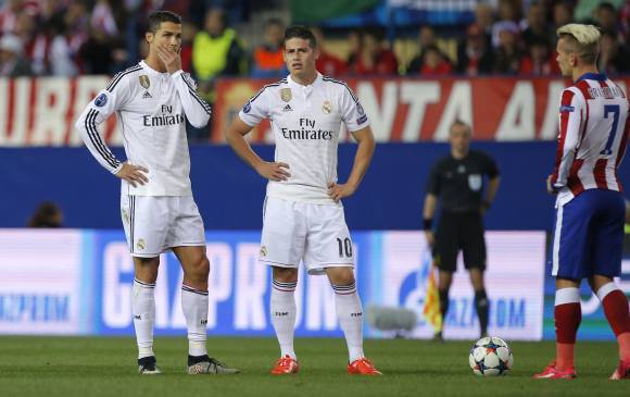 Cristiano Ronaldo tampoco encontró suerte en los tiros de esquina. FOTO AP