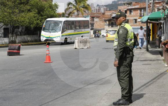 La implementación de las medidas de seguridad en Bello, luego del último consejo de seguridad, parece dar sus primeros réditos con la cifra de diez días sin homicidios. FOTO Manuel saldarriaga