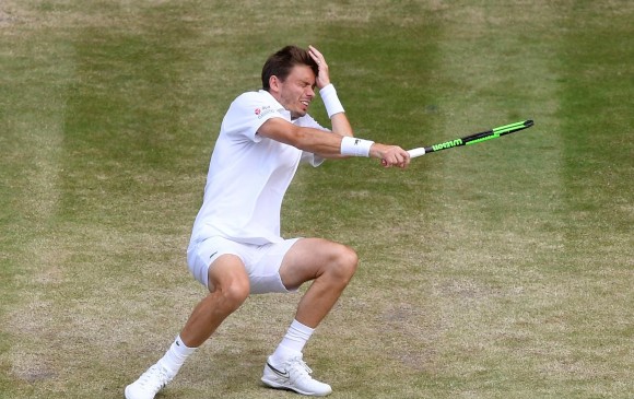 Nicolás Mahut, rival de Cabal y Farah en la final de Wimbledon. FOTO REUTERS