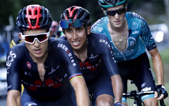 Después de este Tour de Francia es incierta la prueba en la que reaparecerá el colombiano Egan Bernal. FOTO EFE