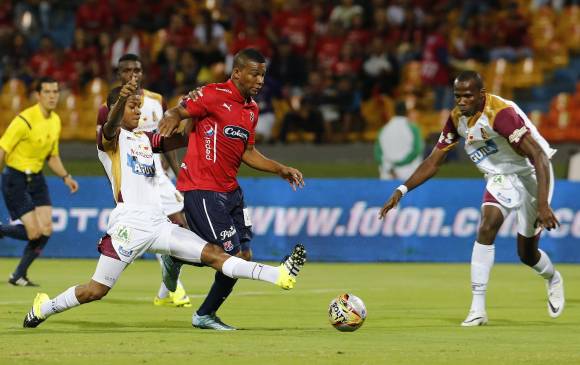 Medellín, que rinde al 55,5 por ciento en el rentado, le ganó el segundo partido consecutivo al Tolima. FOTO juan antonio sánchez
