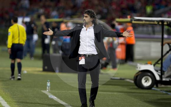 A Leonel Álvarez no le valió dejar al Medellín como el segundo mejor equipo durante el año, ser campeón en el primer semestre y clasificar a la Copa Libertadores. FOTO juan antonio sánchez 