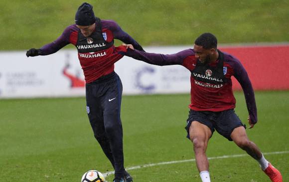 En Inglaterra se preparan para el duelo con Alemania FOTO AFP