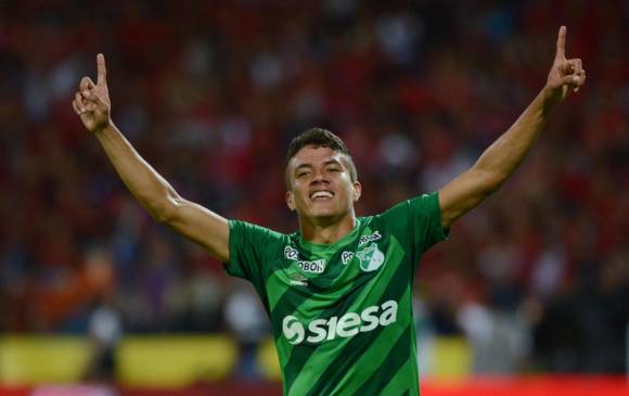 Andrés Roa anotó cuatro goles claves con Cali. FOTO AP