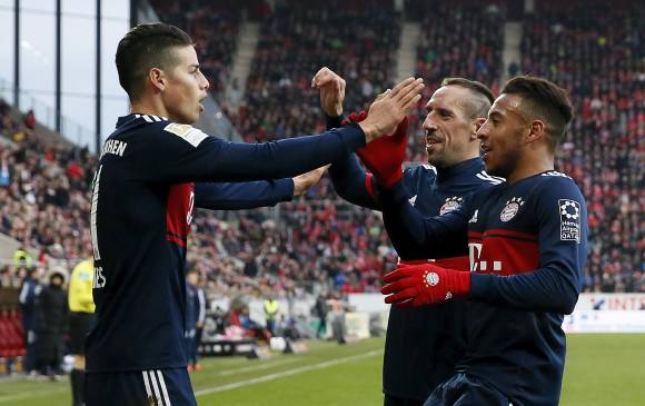 James Rodríguez hace un gran aporte al equipo alemán. FOTO ARCHIVO 