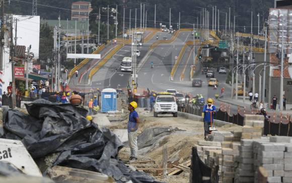 El contratista y la administración municipal esperan poder entregar la ampliación en mayo. FOTO Manuel Saldarriaga Quintero
