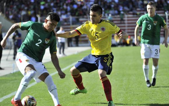Celis hizo parte del proceso de Piscis Restrepo y fue llamado junto a Sebastián Pérez por José Pekerman a la de mayores para los juegos contra Bolivia y Ecuador. FOTO AFP