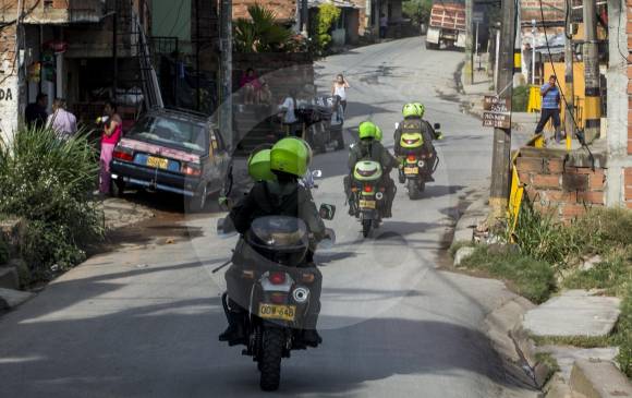 En Altavista, la Policía combate los combos “la Lágrima”, “la Esperanza”, “Buenavista”, “los Pájaros”, “los Chivos”, “Manzanillo”, “Mano de Dios”, “Cantarrana”, “la Perla” y “Altavista”. FOTO Jaime Pérez