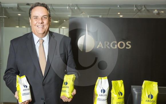 Jorge Mario Velásquez, presidente del grupo Argos. FOTO EDWIN BUSTAMANTE