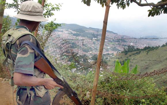 En Medellín el bloque “cacique Nutibara” de las Auc delinquió en sectores del oriente y occidente. FOTO Archivo Juan A. Sánchez