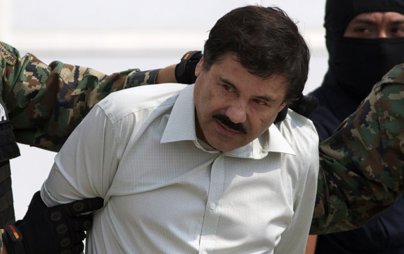 Un proyecto de Sony y otro de Fox se preparan para narrar en cine la vida de “el Chapo” Guzmán. FOTO AP