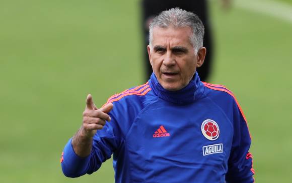 Carlos Queiroz, seleccionador de Colombia, en su quinto juego amistoso. FOTO Archivo 