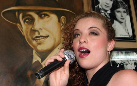 Carolina Monsalve, cantante revelación del tango. FOTO Cortesía