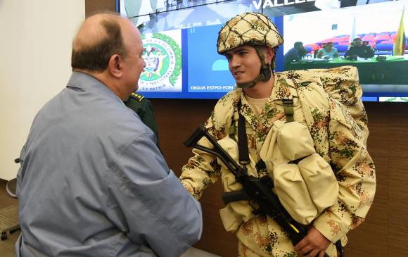 Para el Ejército fueron confeccionados 20 mil nuevos uniformes. FOTO COLPRENSA
