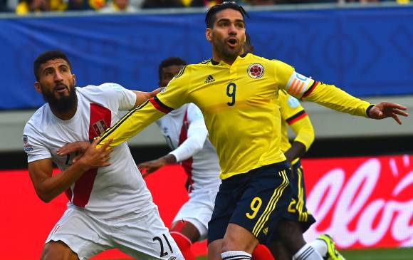 Falcao García tuvo una de las opciones más claras del partido pero no pudo concretar. FOTO AP