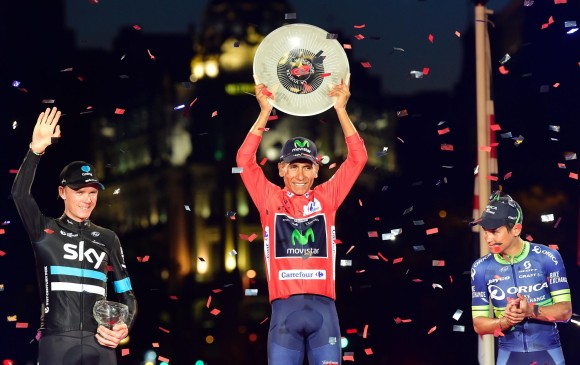 Vuelta-2016. Un mes después de su presencia en el Tour, impresionó con su nivel. Salió campeón. 
