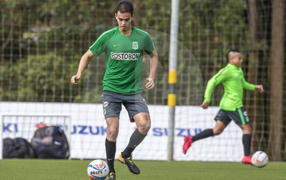 El defensor superó una molestia muscular que lo dejó por fuera de los dos últimos partidos del club antioqueño. FOTO JUAN ANTONIO SÁNCHEZ