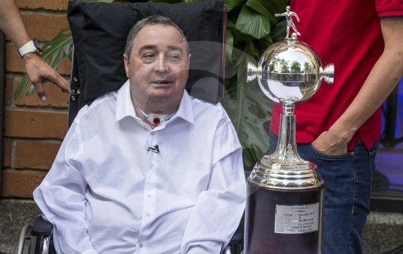 Luis Fernando Montoya, campeón con Once Caldas de la Copa Libertadores, dictará charlas motivacionales a deportistas del país. FOTO JUAN ANTONIO SÁNCHEZ